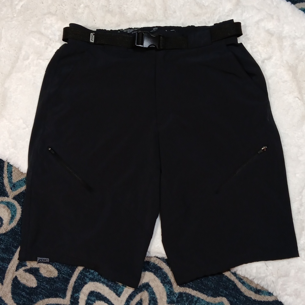 Zoic black athletic shorts mens medium